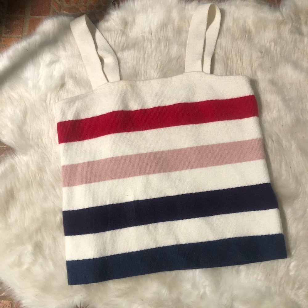 Women’s Cropped Sweater Tank